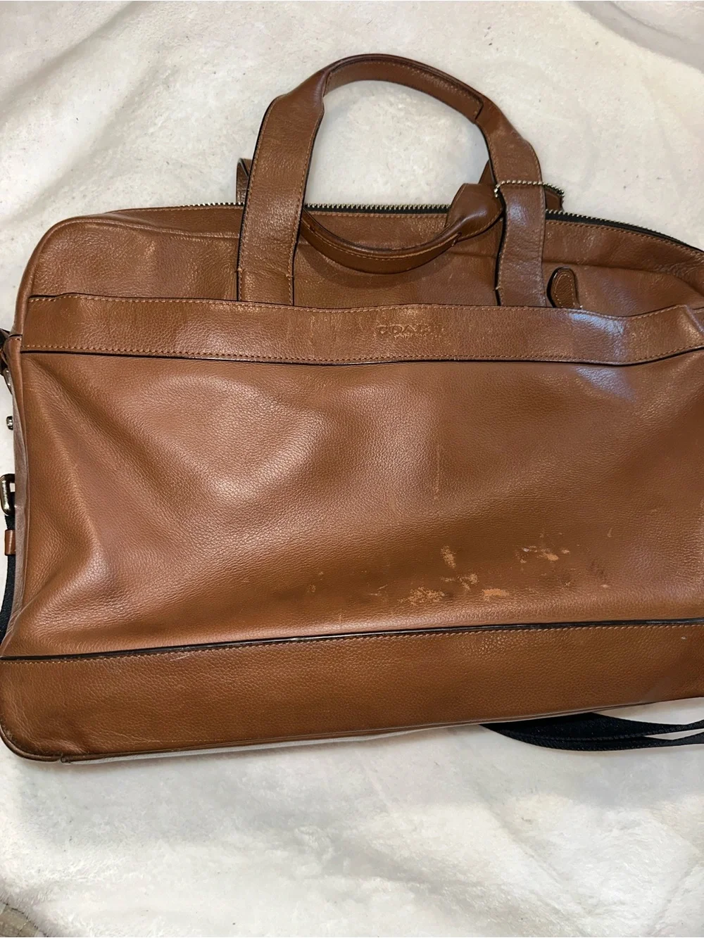 Coach smooth cognac